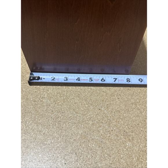 VTG Wooden Jewelry Box Chest Style 12x8x8 Glass Top 3 Drawers Unbranded READ - Picture 13 of 15